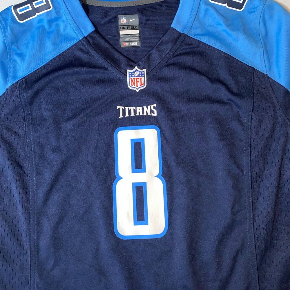 Women’s Tennessee Titans #8 Marcus Mariota NFL on Field Nike Jersey | Size XL - Picture 2 of 14